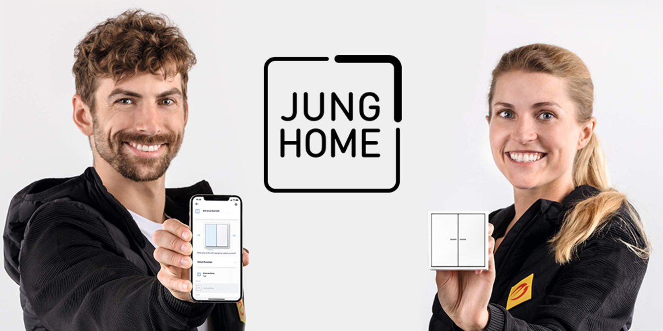 JUNG HOME bei JJ Elektro-Team Kabelverlegung in Frankfurt